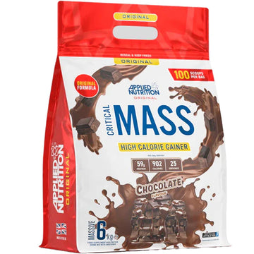 Critical Mass Gainer (Chocolate), 6 Kg BY Applied Nutrition