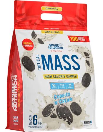 Critical Mass Gainer (Chocolate), 6 Kg BY Applied Nutrition