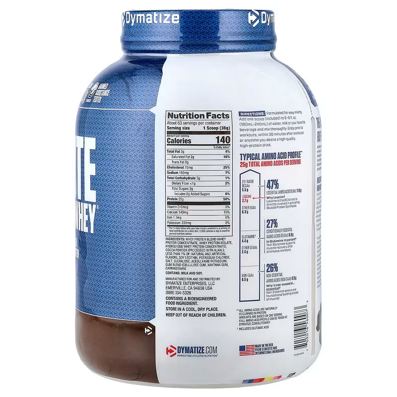 Dymatize Elite 100% Whey Protein Powder 5lbs