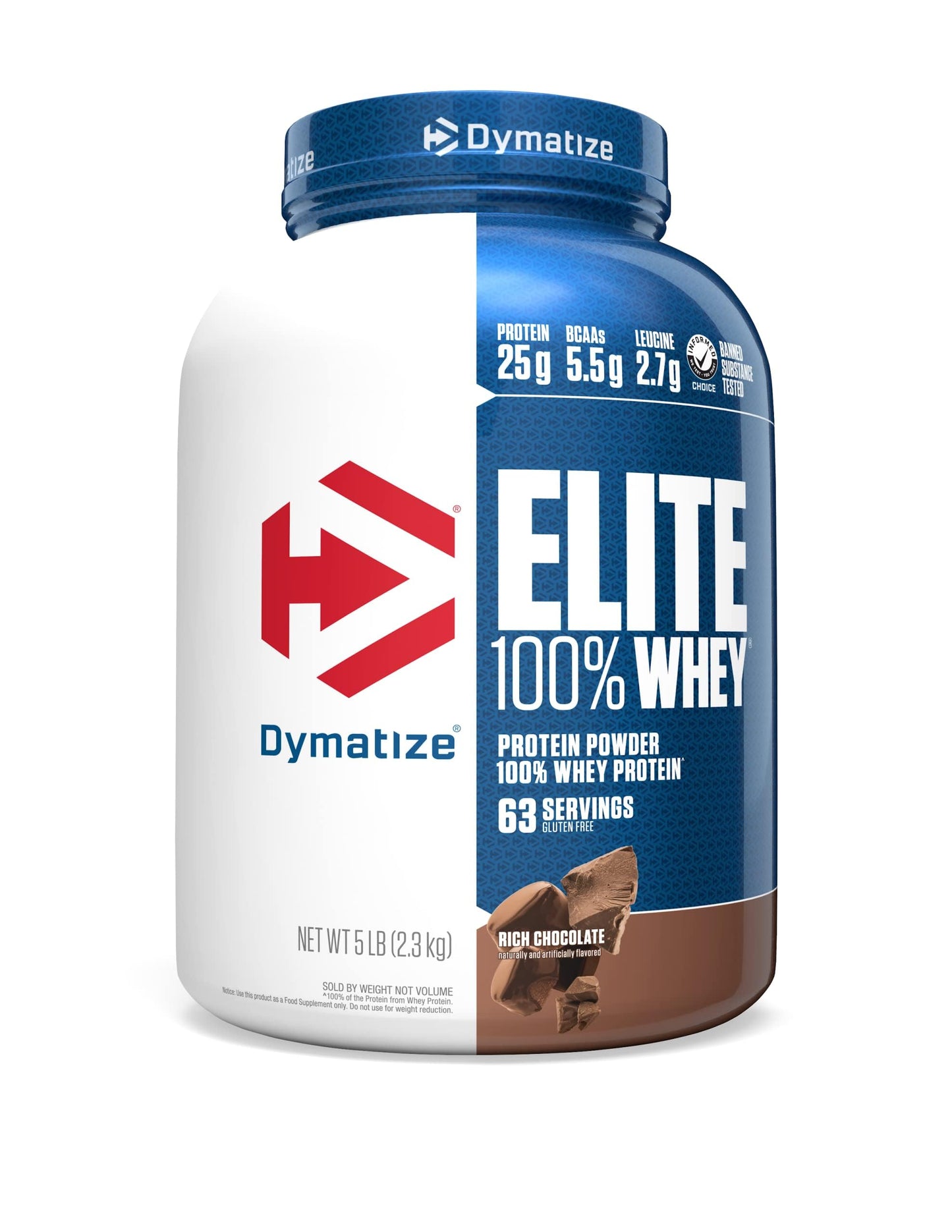 Dymatize Elite 100% Whey Protein Powder 5lbs