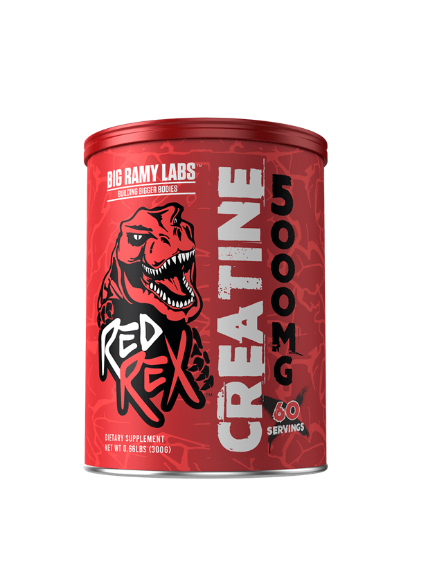 RED REX  Creatine Monohydrate 5000MG BY Big Ramy Labs  – 60 Servings (300 Grams)