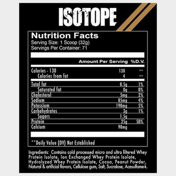 ISOTOPE 100% WHEY ISOLATE