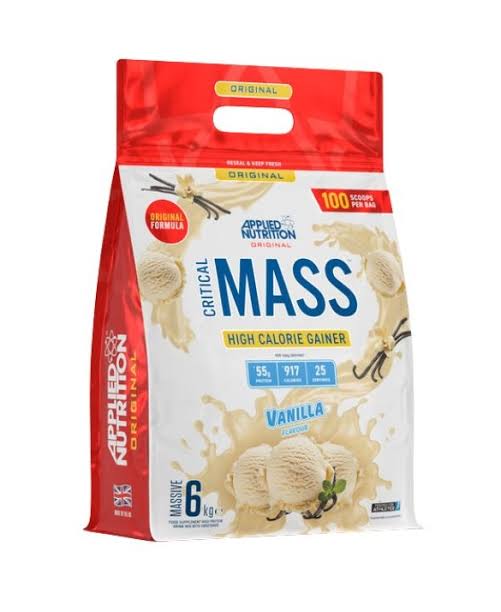 Critical Mass Gainer (vanilla), 6 Kg BY Applied Nutrition