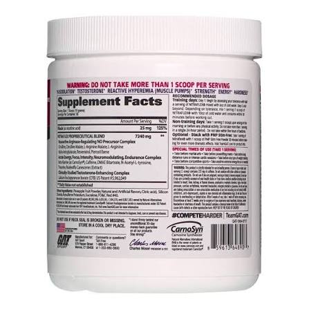 Nitraflex Pre Workout 30 Servings by GAT Sports