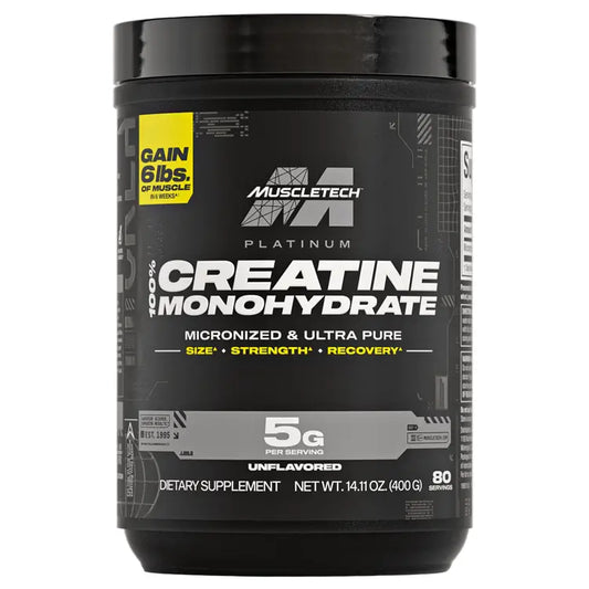 Muscletech | Platinum 100% Creatine | 400 Gram